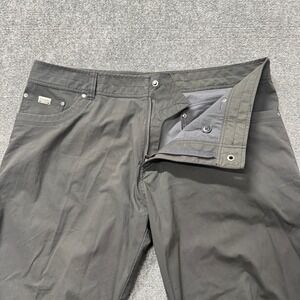 Kuhl Revolvr Pants Men's 40x33 Hiking Outdoor Utility Stained 5 Pocket Gray‎